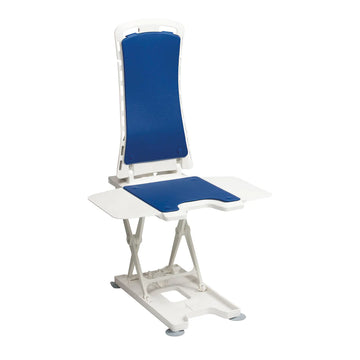 Bellavita Electric Bath Lift Chair – Reclining Bathlifter with Remote & Suction Grips for Easy Transfer