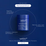 Welzo Haar-, Haut- und Nagelpaket – Kollagen + Astaxanthin + Akkermansia + Well Woman-Bluttest