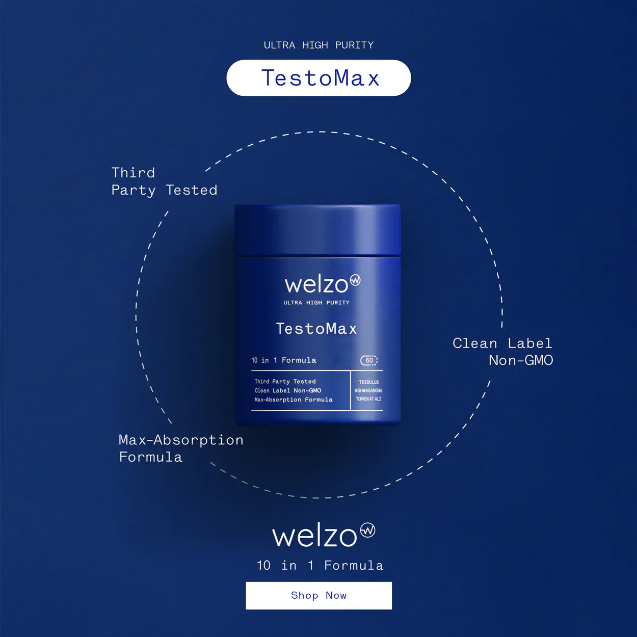 Welzo Male Vitalité et Performance Bundle