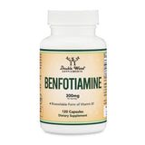 Double Wood Benfotiamine - 120 x 150 mg capsules - Welzo