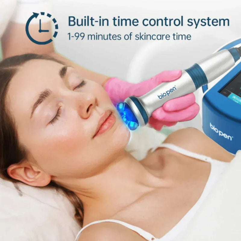 Bio Roller G5 Derma Roller rechargeable avec EMS et LED, y compris 540 broches