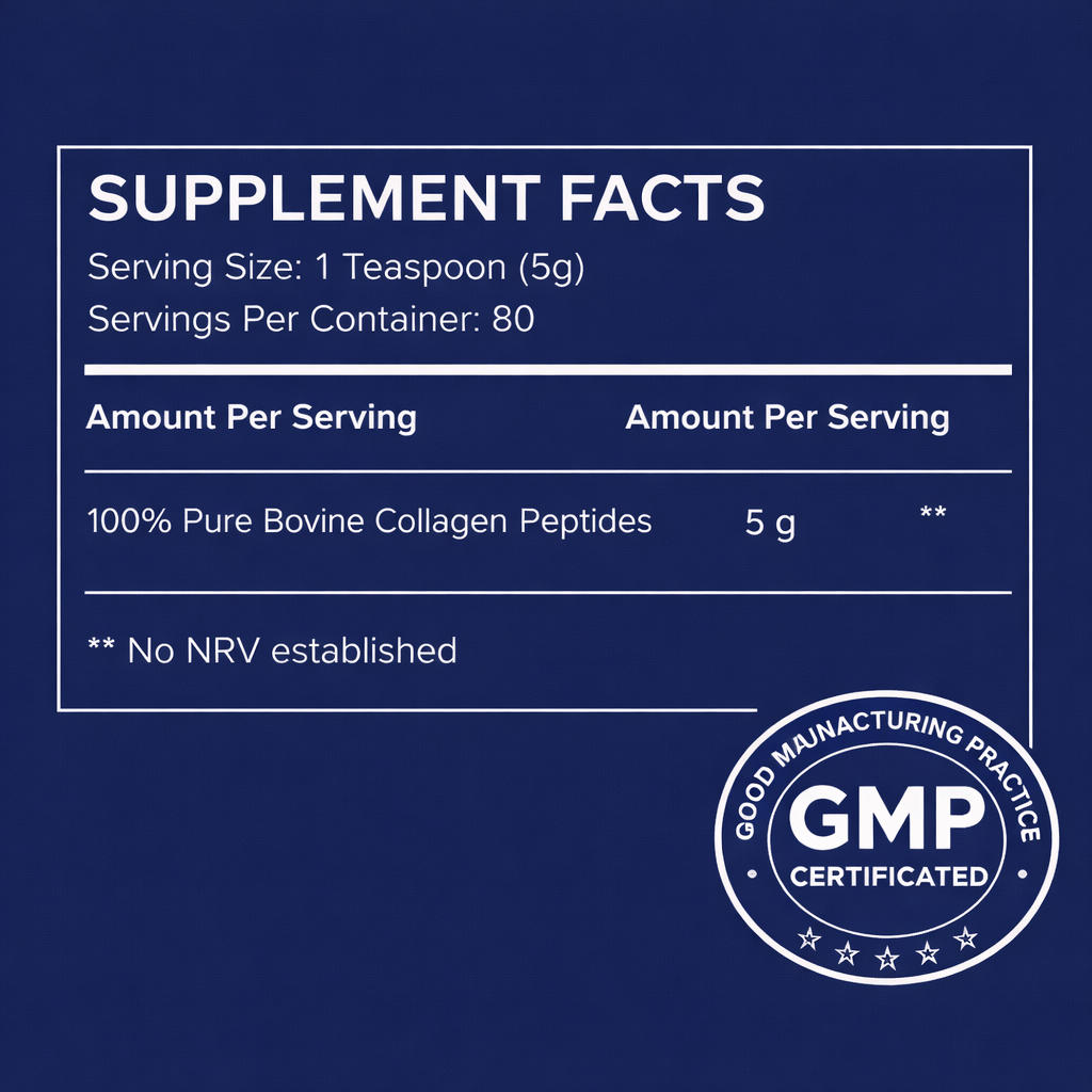 Polvere di peptidi di collagene bovino