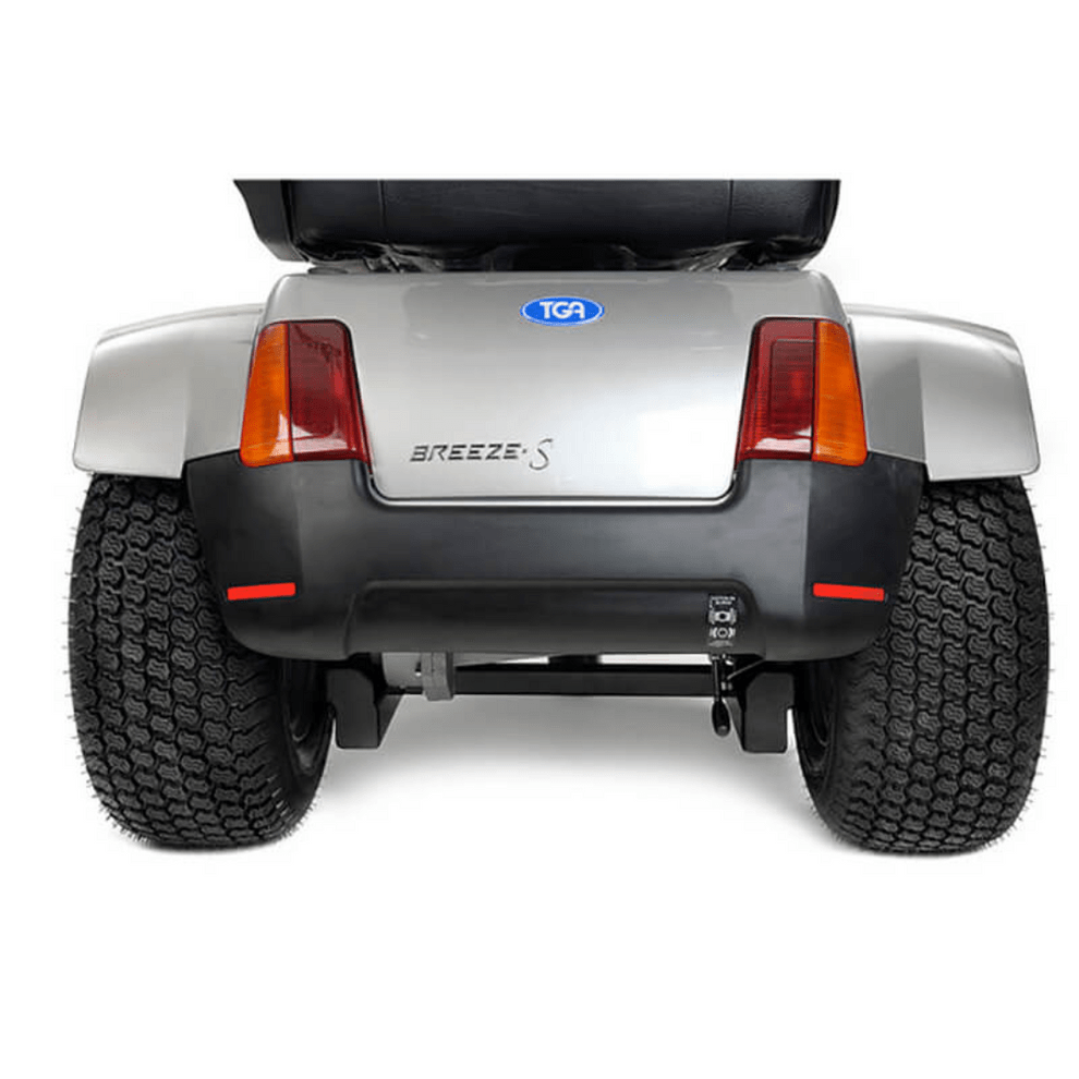 Breeze S4 GT Mobility Scooter - 8 mph, pneus tout-terrain, portée de 34 milles