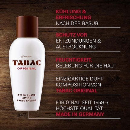 Tabac Original by Maurer and Wirtz for Men 5.1oz After Shave Lotion