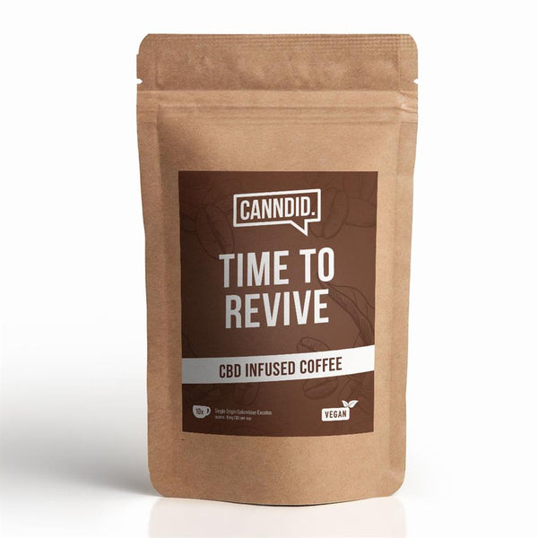 Canndid CBD Infused Columbian Coffee 100g, Canndid