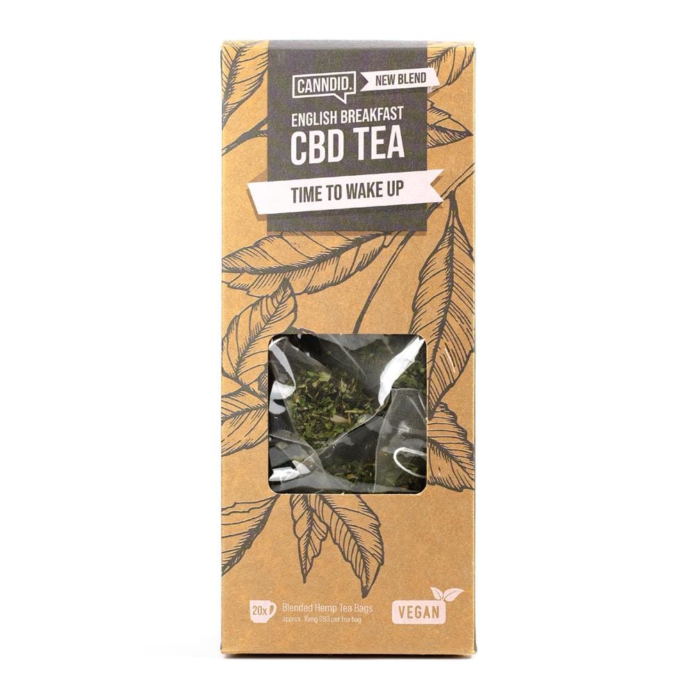 20x Canndid English Breakfast Tea Bags with CBD, Canndid