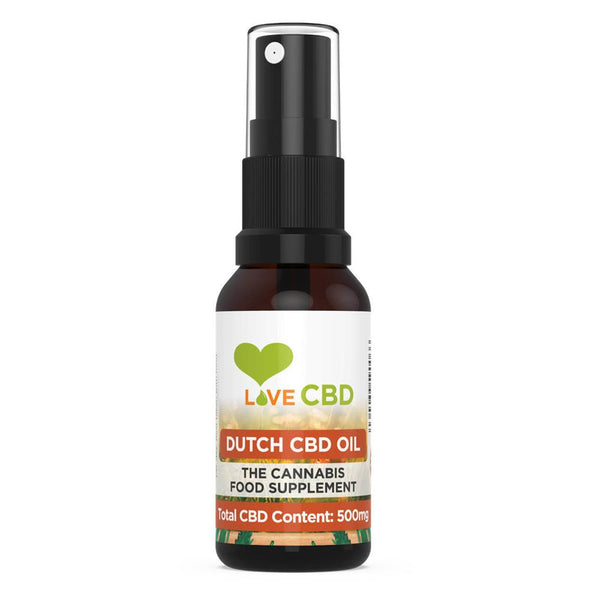 Love CBD Dutch 500mg CBD Oil 20ml, Love CBD