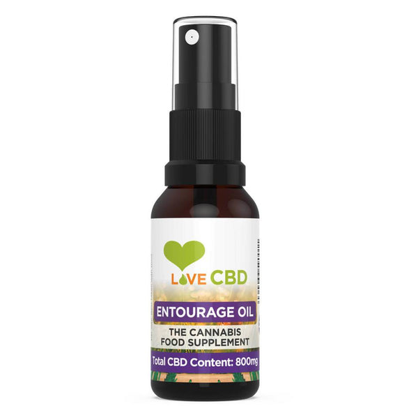 Love CBD 800mg Entourage oil 20ml, Love CBD