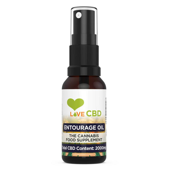 Love CBD 2000mg Entourage Oil, Love CBD