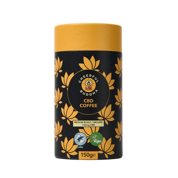 CHEERFUL BUDDHA CBD Infused Coffee, Cheerful Buddha