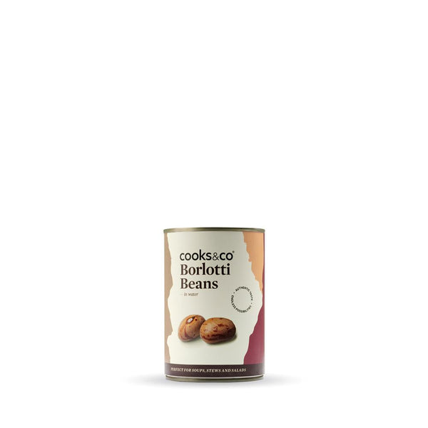 Borlotti Beans 400g, Cooks and Co