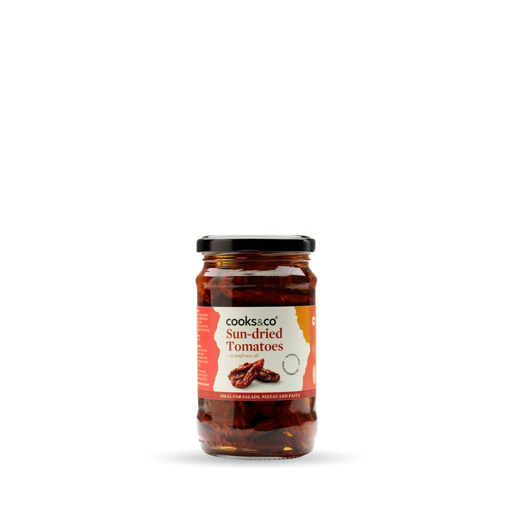 Sun-Dried Tomatoes in Oil 280g, Cooks and Co