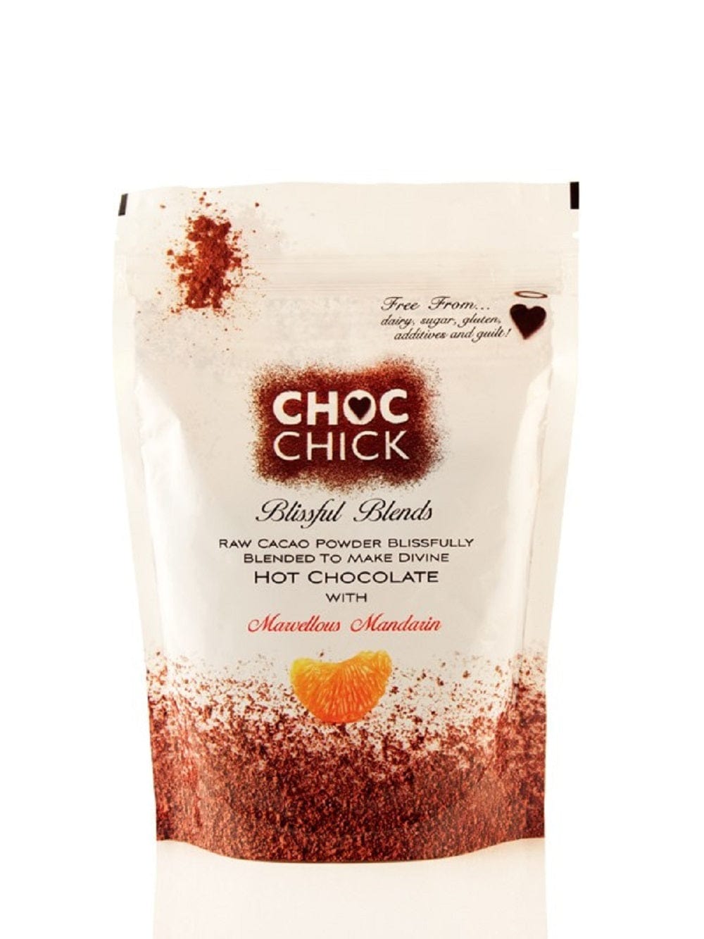 CHOC Chick Blissful Blends - Mandarin Cacao Powder 250g, CHOC Chick