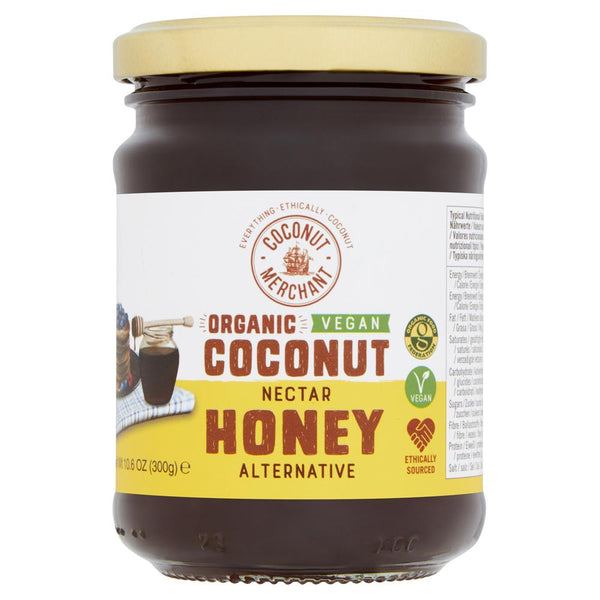 Organic Coconut Nectar - Vegan Honey Alternative 300g, Coconut Merchant