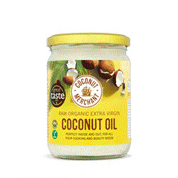 Raw Organic Extra Virgin Coconut Oil 500ml, Coconut Merchant