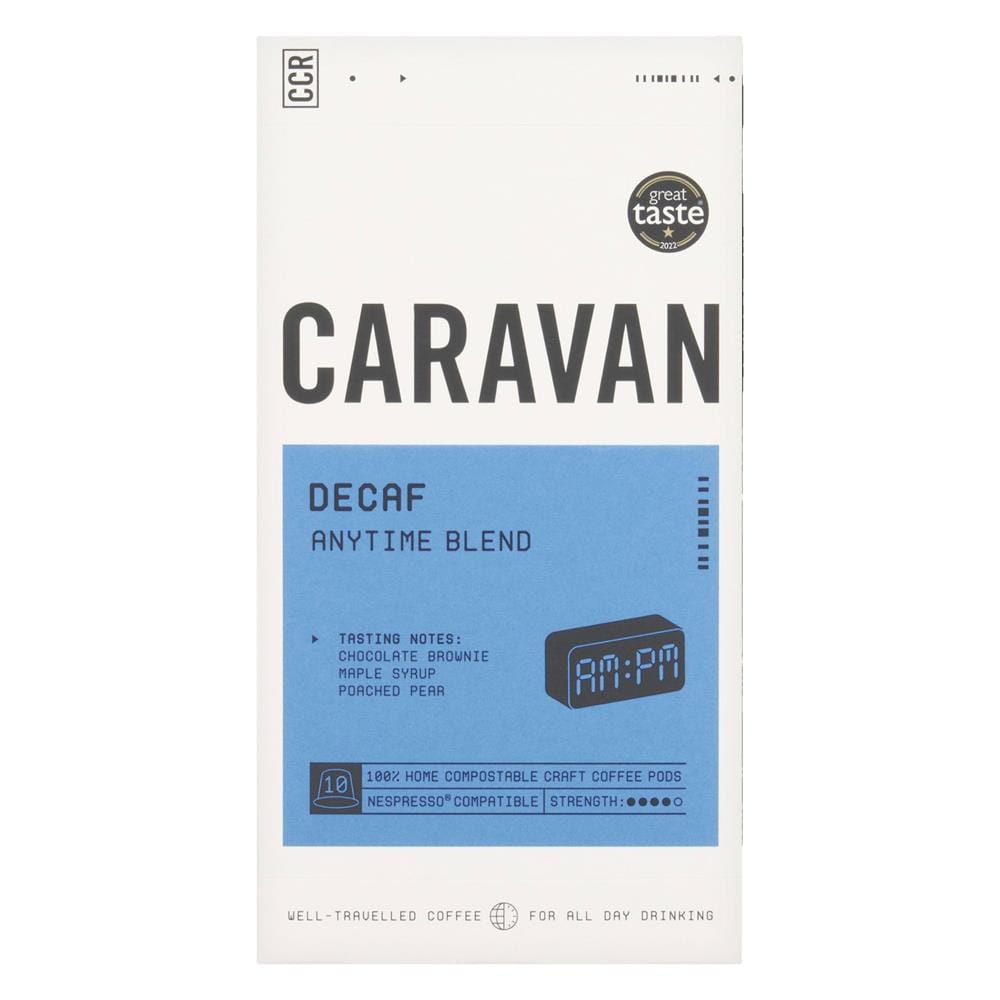 Decaf Pods 10pk, Caravan Coffee Roasters