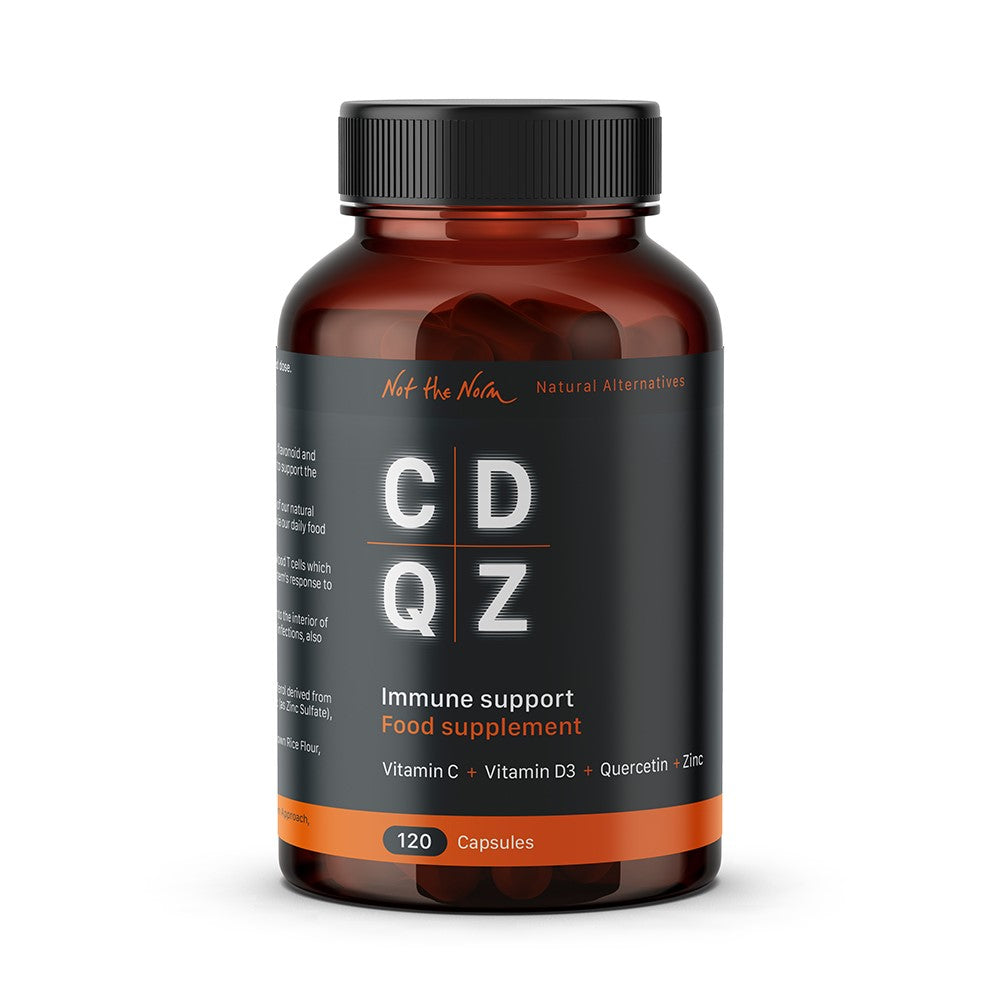 Vitamin C Vitamin D3 Quercetin & Zinc 120 Capsules, CDQZ