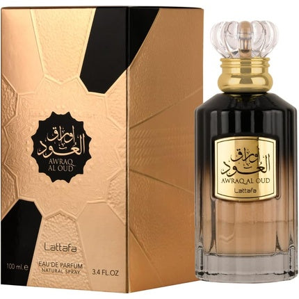 New and Exclusive Urooq Al Oud by Lattafa Unisex Eau de Parfum 100ml