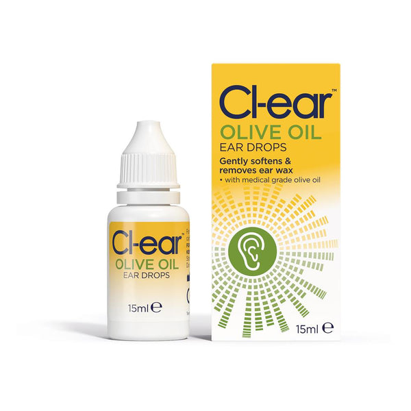 Cl-ear Olive Oil Ear Drops 15ml, Cl-ear