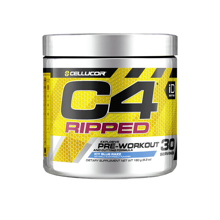 Cellucor C4 Ripped 30 Servings 180g Blue Raspberry