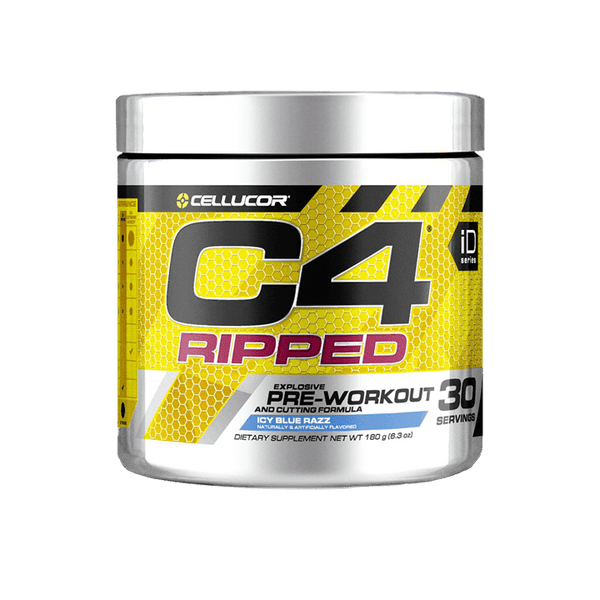 Cellucor C4 Ripped 30 Servings 180g Blue Raspberry