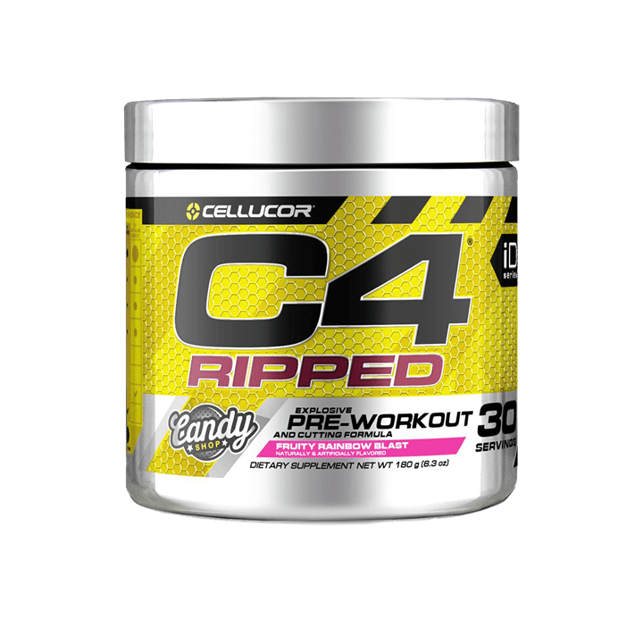 Cellucor C4 Ripped 30 Servings 180g Raspberry Lemonade