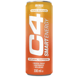 Cellucor C4 Smart Energy Carbonated 12x330ml Mango