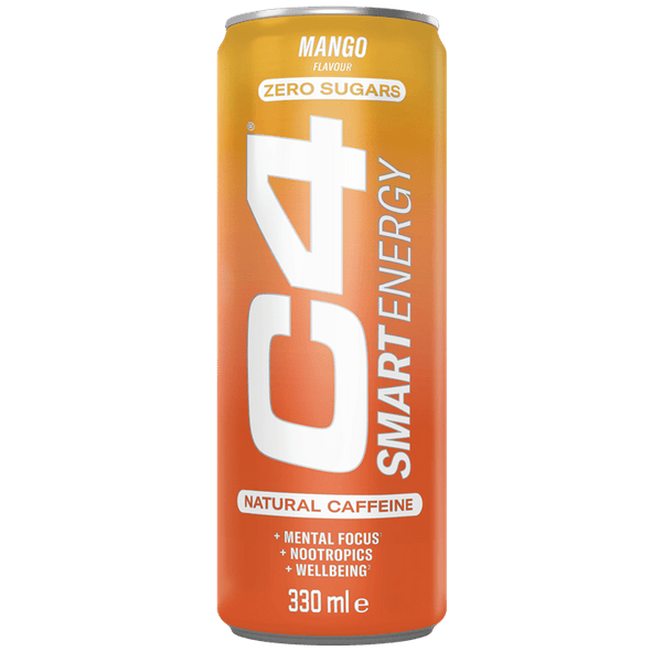 Cellucor C4 Smart Energy Carbonated 12x330ml Mango