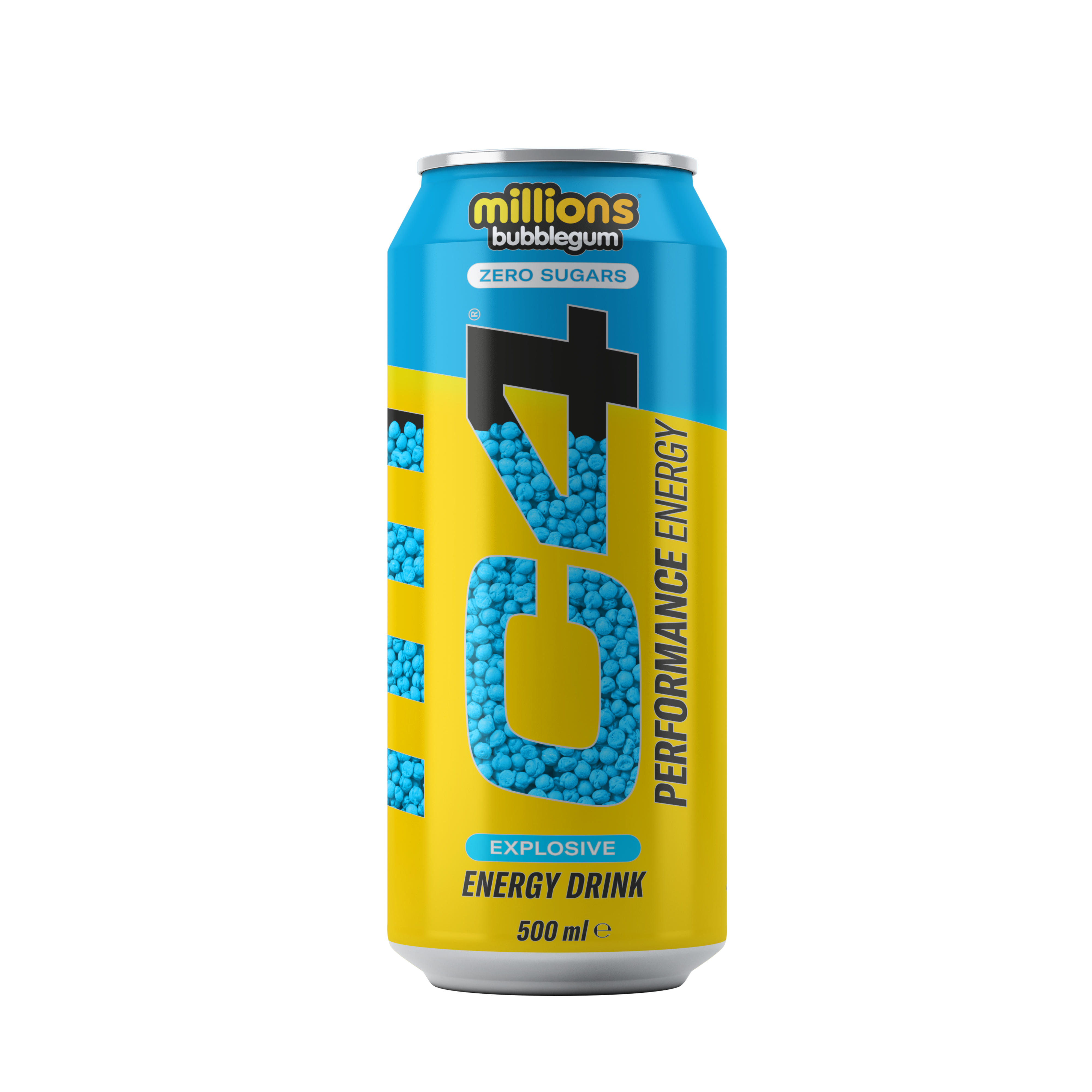 Cellucor C4 Performance Energy Carbonated RTD 12x500ml Millions Bubblegum