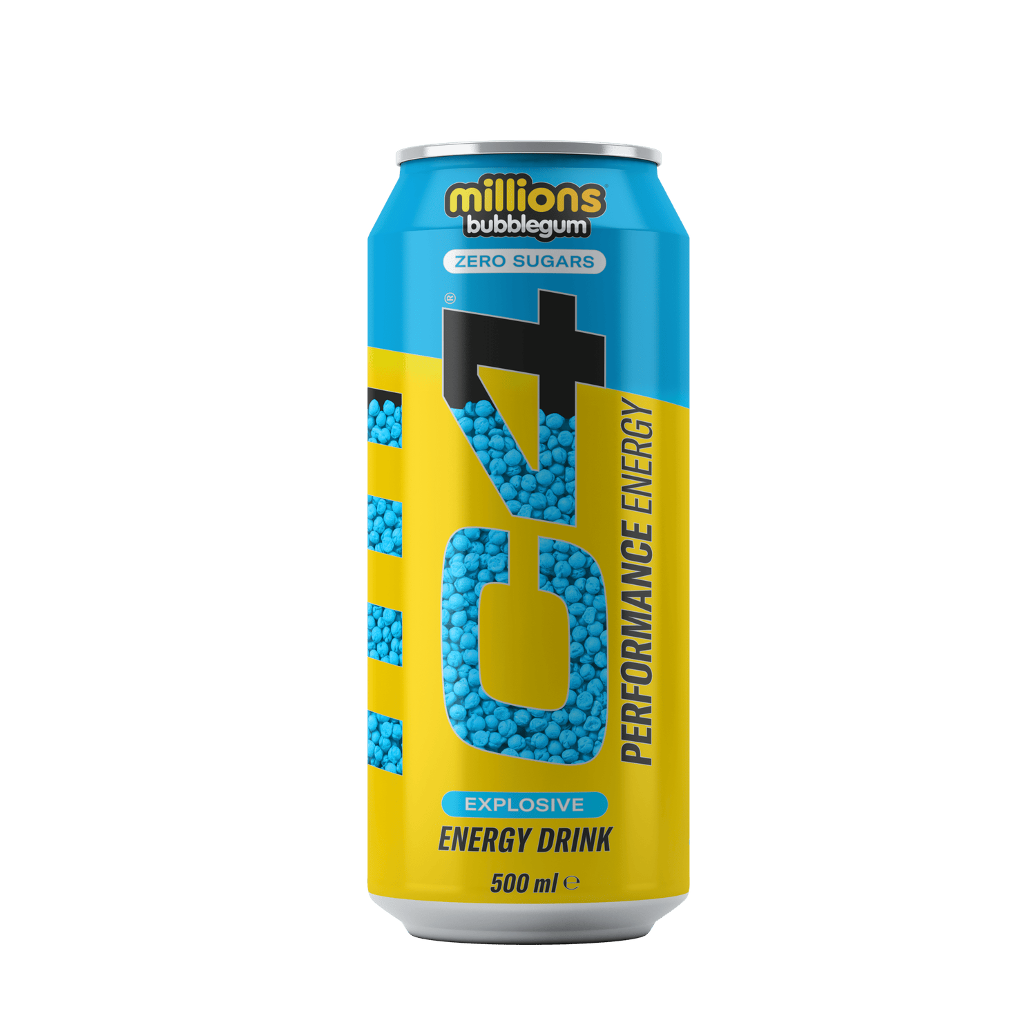 Cellucor C4 Performance Energy Carbonated RTD 12x500ml Millions Bubblegum