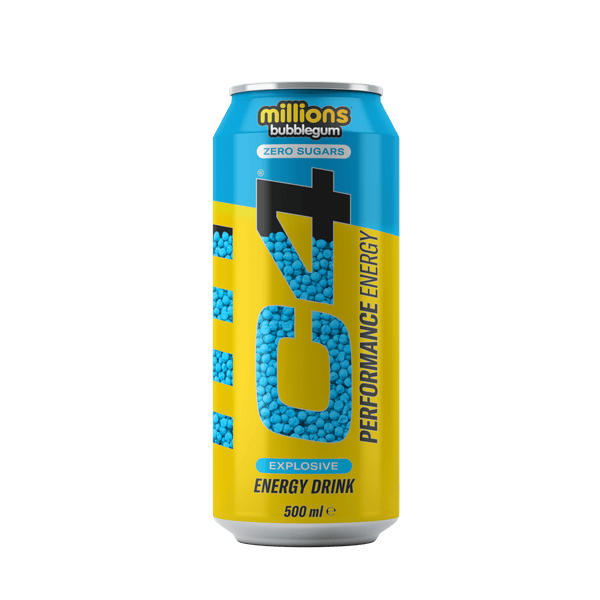 Cellucor C4 Performance Energy Carbonated RTD 12x500ml Millions Bubblegum