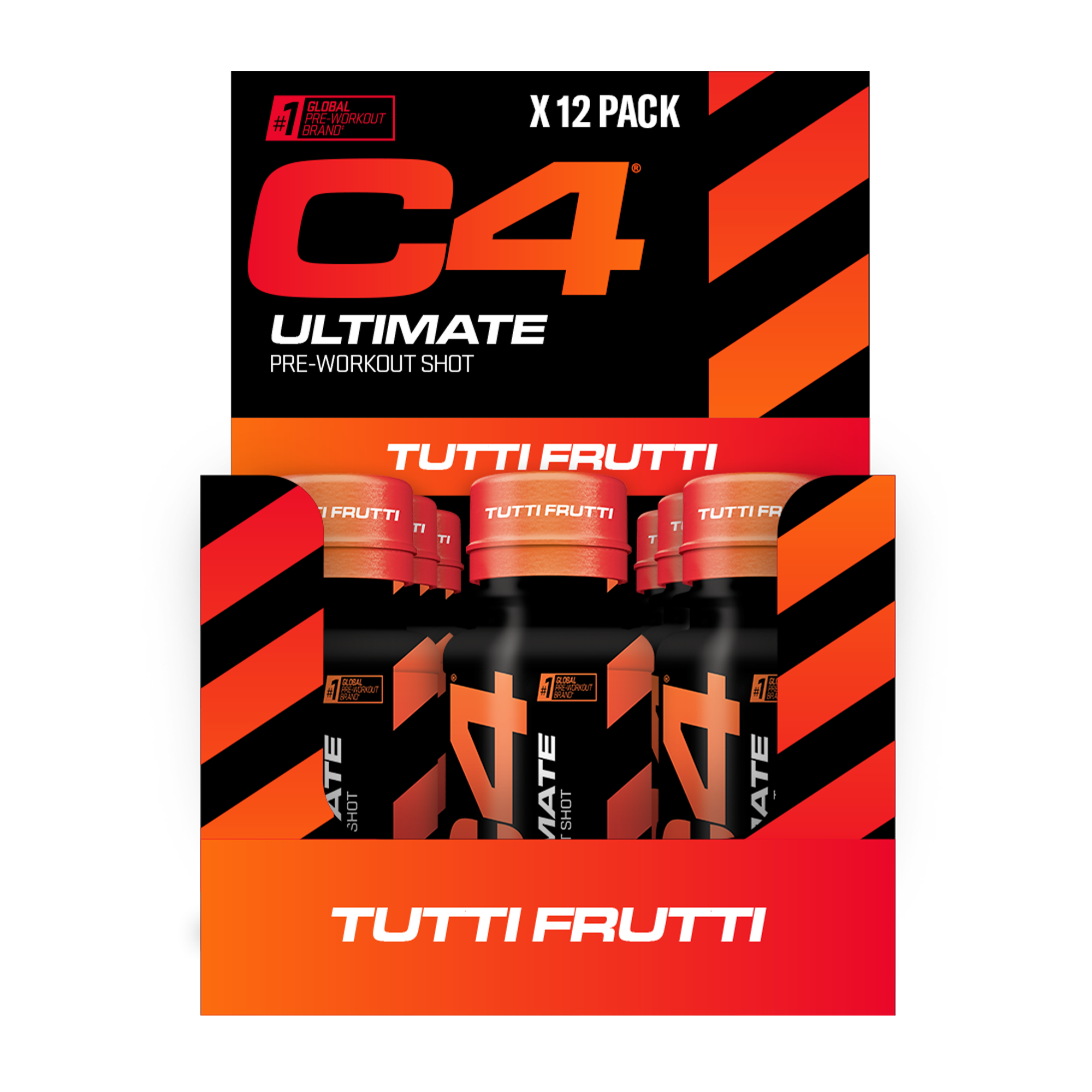 Cellucor C4 Ultimate Shot 12x60ml Tutti Frutti