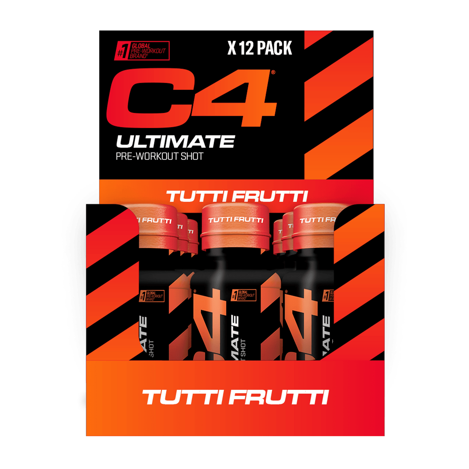 Cellucor C4 Ultimate Shot 12x60ml Tutti Frutti