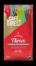 FT Roast & Ground Intense Roast (Thrive) Coffee 200g, Cafedirect