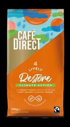 FT Roast & Ground Lively Roast (Restore) Coffee 200g, Cafedirect