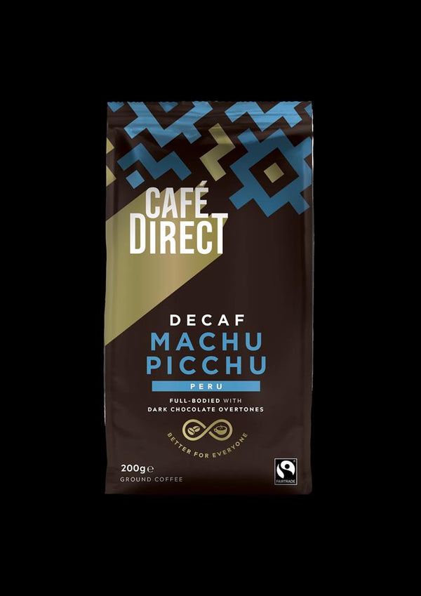 FT Roast & Ground Machu Picchu Decaff Coffee 200g, Cafedirect