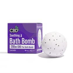 CBDfx Soothing Bath Bomb 200mg, CBDfx