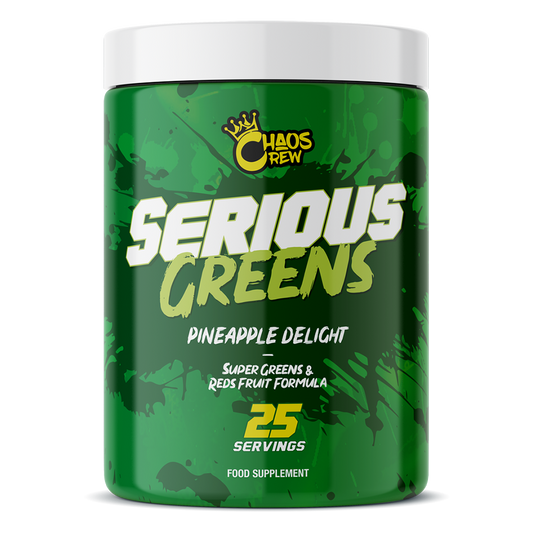 Chaos Crew Serious Greens 292g Pineapple Delight