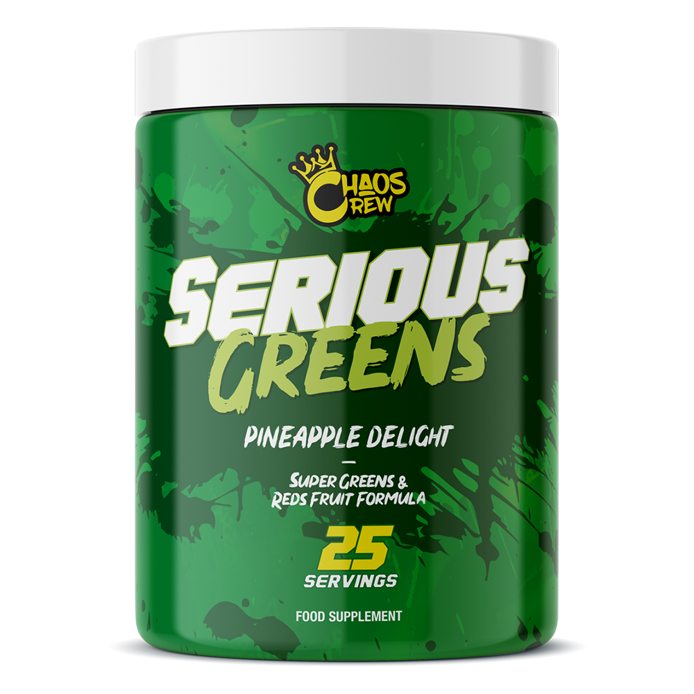 Chaos Crew Serious Greens 292g Pineapple Delight