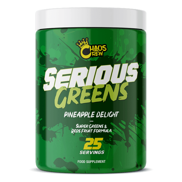 Chaos Crew Serious Greens 292g Pineapple Delight