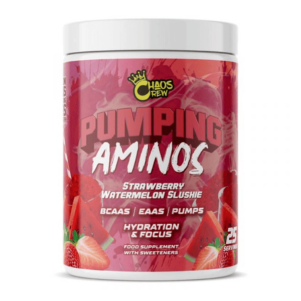 Chaos Crew Pumping Aminos 2.0 325g Strawberry Watermelon