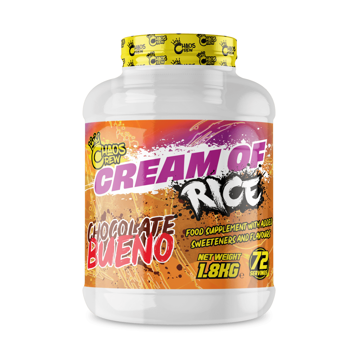 Chaos Crew Cream of Rice 1.8kg Chocolate Bueno