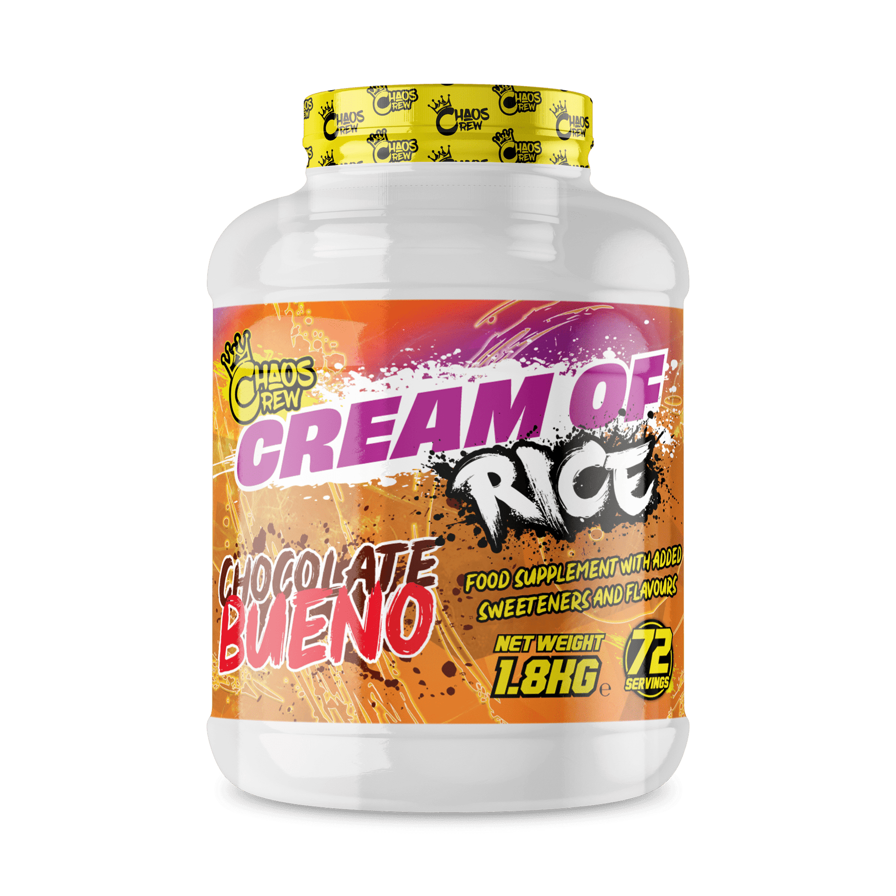 Chaos Crew Cream of Rice 1.8kg Chocolate Bueno