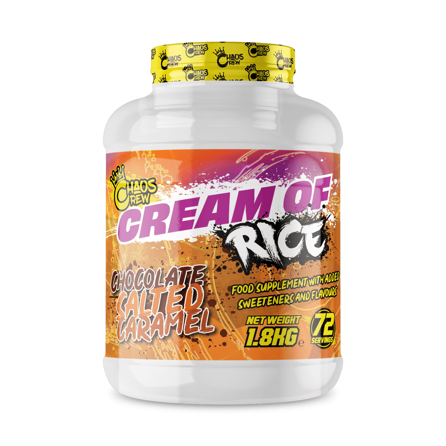 Chaos Crew Cream of Rice 1.8kg Chocolate Salted Caramel