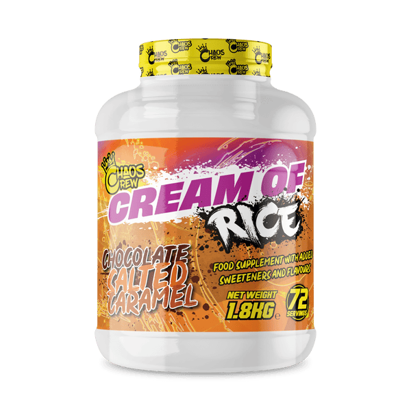 Chaos Crew Cream of Rice 1.8kg Chocolate Salted Caramel