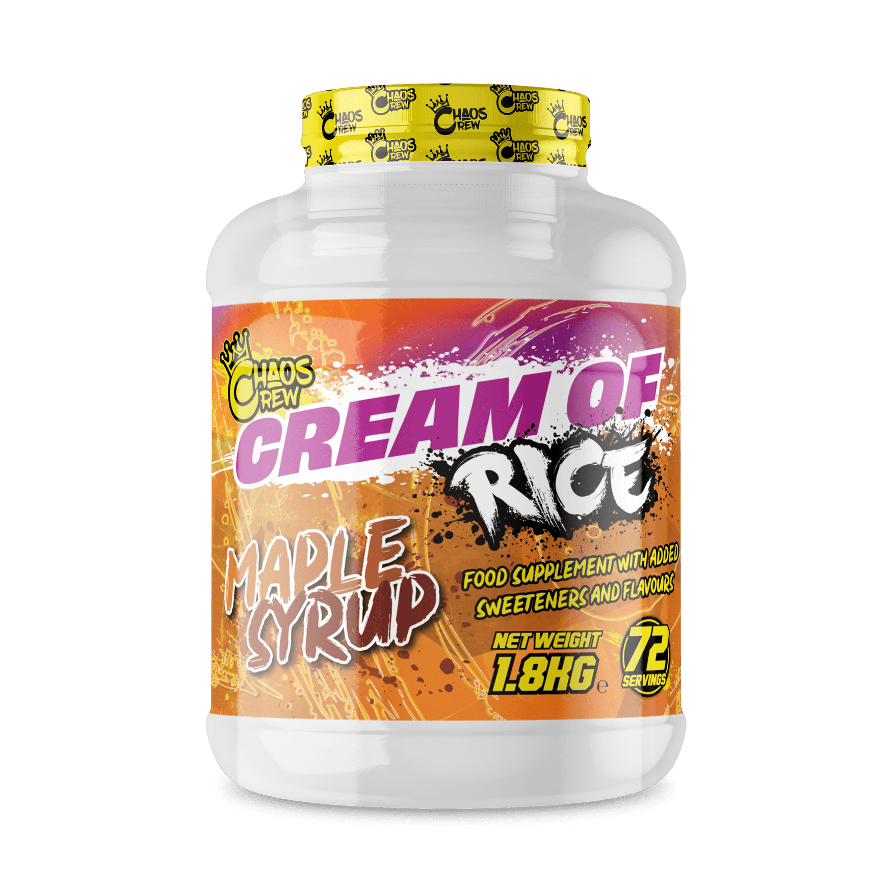 Chaos Crew Cream of Rice 1.8kg Maple Syrup