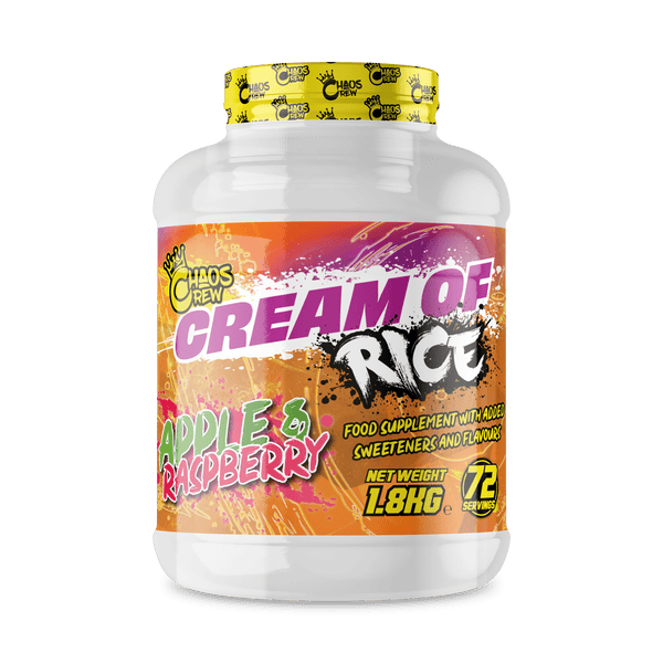 Chaos Crew Cream of Rice 1.8kg Apple & Raspberry