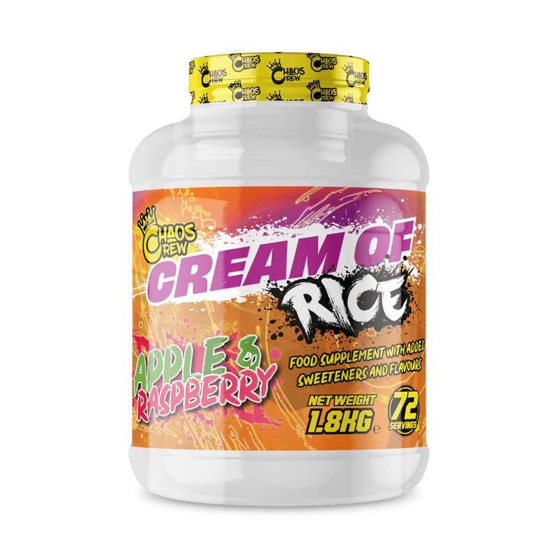 Chaos Crew Cream of Rice 1.8kg Apple & Raspberry