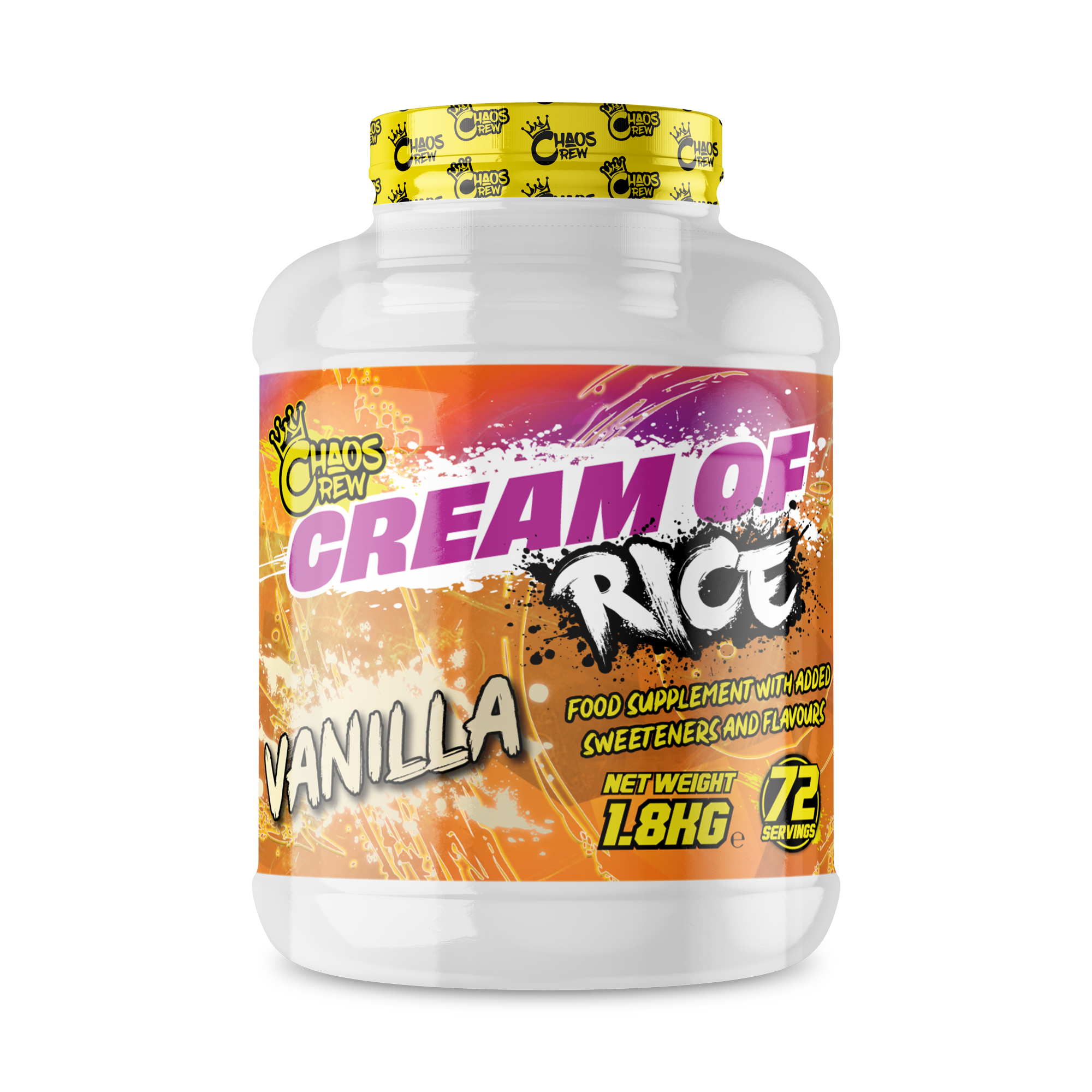 Chaos Crew Cream of Rice 1.8kg Vanilla