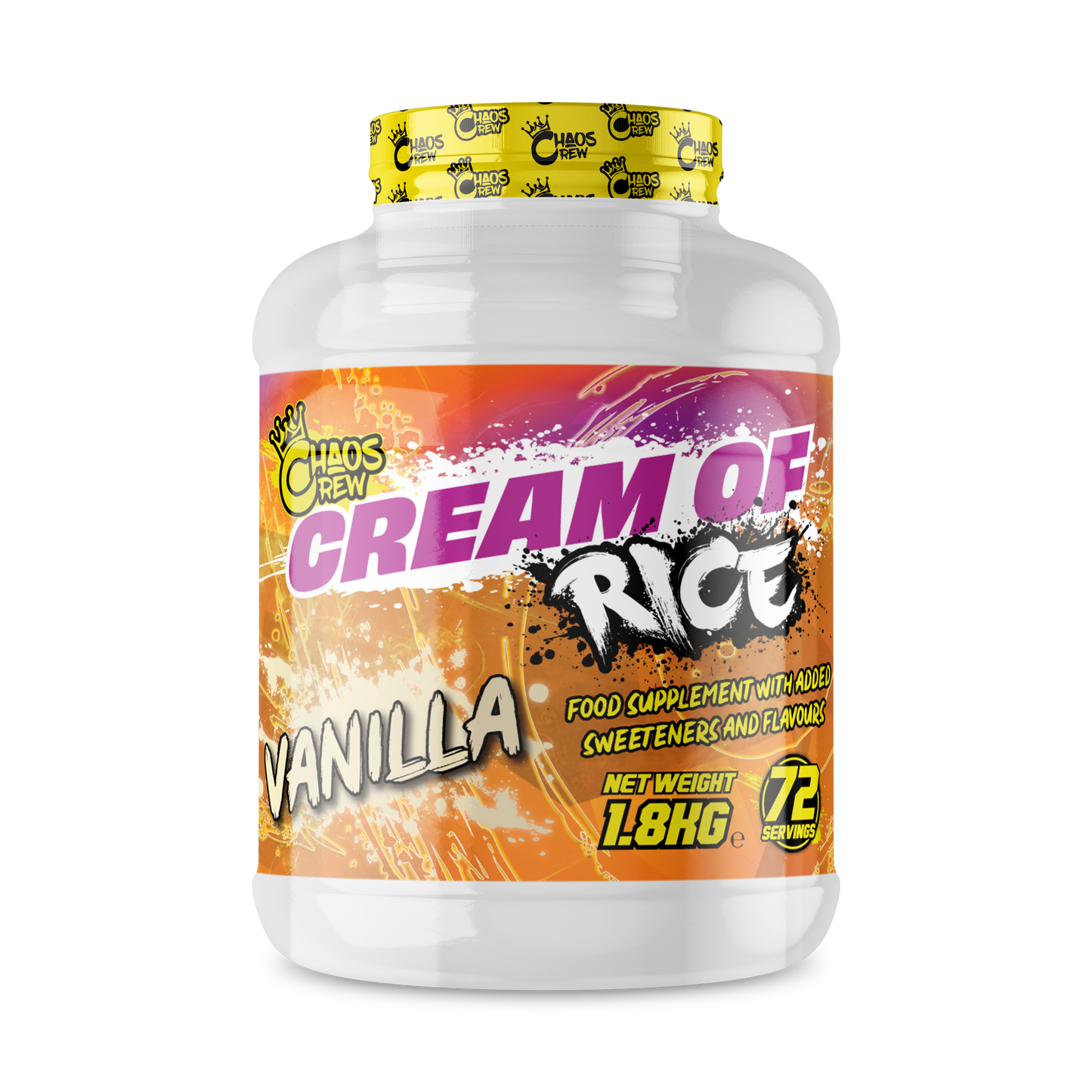 Chaos Crew Cream of Rice 1.8kg Vanilla